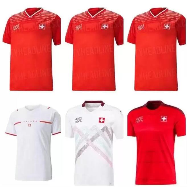 2021 2022 2023 European Cup Switzerland Soccer Jersey 21/22/23 Away Xhaha Akanji Zakaria Rodriguez Elvedi Maillots de football Shirt Man national team uniforms
2021 2022 2023 European Cup Switzerland Soccer Jersey 21/22/23 Away Xhaha Akanji Zakaria Rodriguez Elvedi Maillots de football Shirt Man national team uniforms