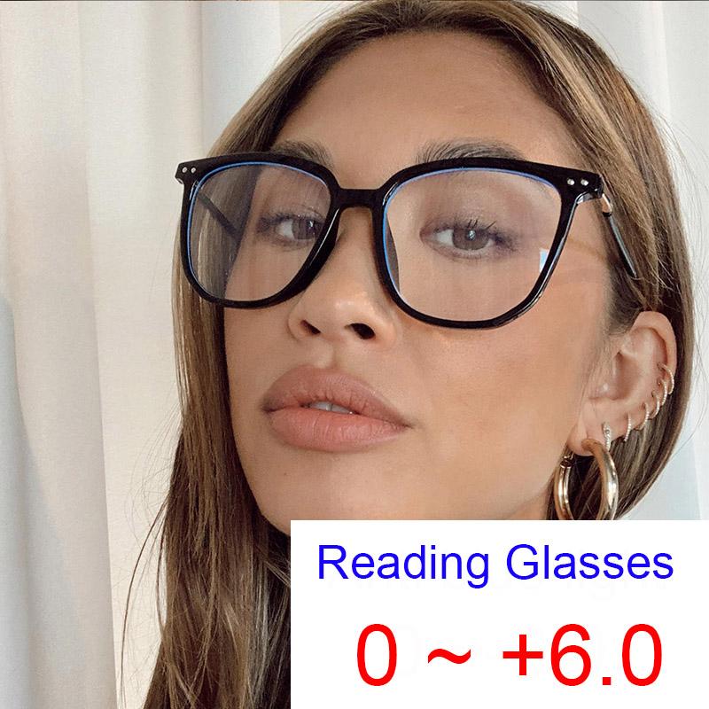 Sunglasses Retro Square Blue Light Filter Reading Glasses Women Men Optical Oversized Eyeglasses Computer Prescription Eyewear 0 - 6.0Sungla
Sunglasses Retro Square Blue Light Filter Reading Glasses Women Men Optical Oversized Eyeglasses Computer Prescription Eyewear 0 - 6.0Sungla