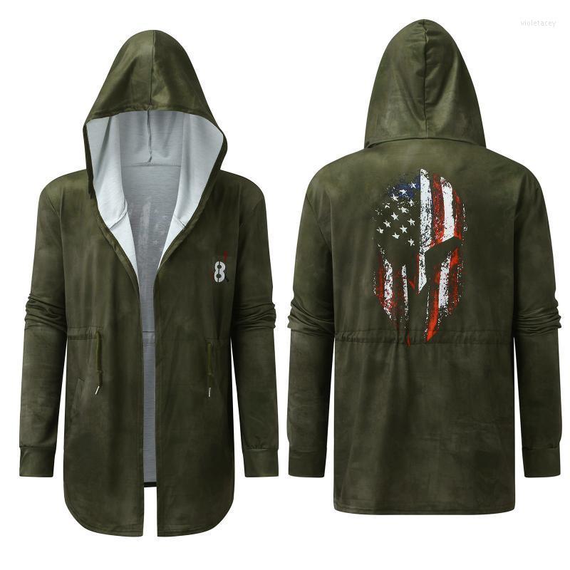 Men's Trench Coats Casual Hoodies Jacket Printed Long Sleeve Drawstring Hooded Coat Autumn Outwear Loose Chaquetas#RU Viol22, Black
Men's Trench Coats Casual Hoodies Jacket Printed Long Sleeve Drawstring Hooded Coat Autumn Outwear Loose Chaquetas#RU Viol22, Black