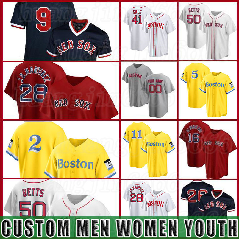 28 J.D. Martinez 11 Rafael Devers Jersey Red Sox 5 Enrique Hernandez Boston Xander Bogaerts Trevor Story David Ortiz Baseball Chris Sale Alex Verdugo Ted Williams Kike, Custom new cool base(hongwa)