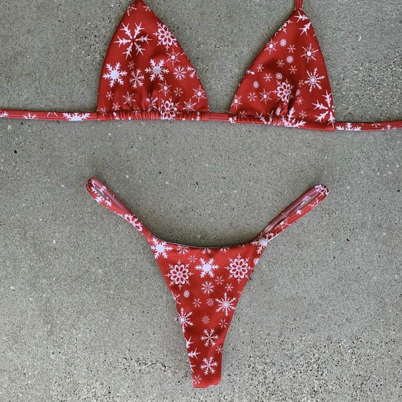Women' Swimwear QINJOYER Sexy Bikini Women Brazilian 2 Pieces Print Swimsuit Mini Thong Set Biquini Bathing Suits Female, 14
Women' Swimwear QINJOYER Sexy Bikini Women Brazilian 2 Pieces Print Swimsuit Mini Thong Set Biquini Bathing Suits Female, 14
