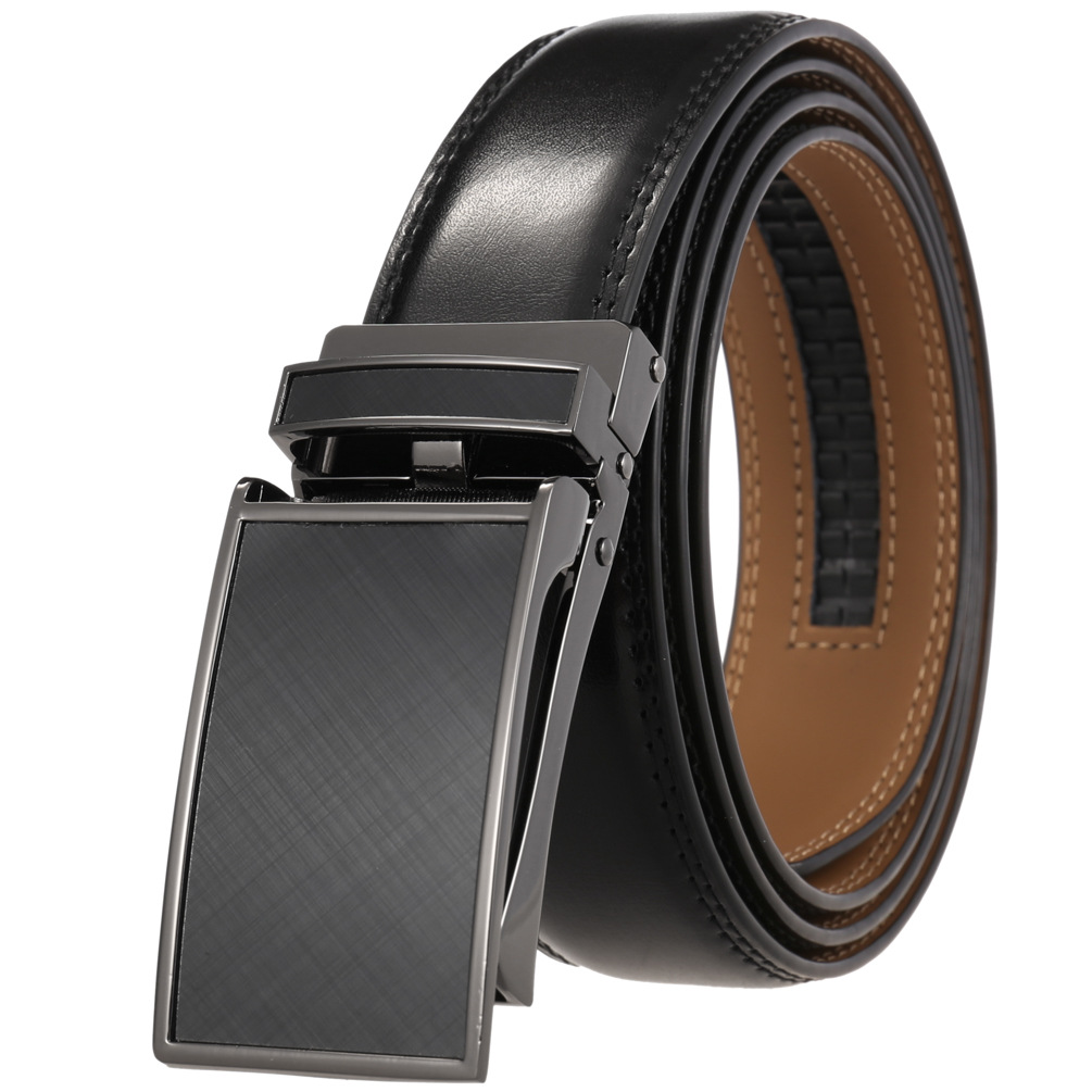 Famous Brand Men Belts Luxury Automatic Buckle Cowskin Genuine Leather Belt for Men Business Black Waist Male Strap, With box
Famous Brand Men Belts Luxury Automatic Buckle Cowskin Genuine Leather Belt for Men Business Black Waist Male Strap, With box