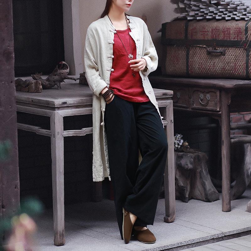 Women's Blouses & Shirts 2022 Spring Original Artistic Loose Long Sleeve Plus Size Women Cotton Linen Blusas Kimono Blouse Prevent Bask Tops, As photo
Women's Blouses & Shirts 2022 Spring Original Artistic Loose Long Sleeve Plus Size Women Cotton Linen Blusas Kimono Blouse Prevent Bask Tops, As photo