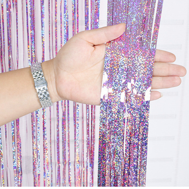 Metallic Foil Tinsel Fringe Curtain Birthday Wedding Bachelorette Party Decoration Adult Anniversary Photography Party Backdrops, As described
Metallic Foil Tinsel Fringe Curtain Birthday Wedding Bachelorette Party Decoration Adult Anniversary Photography Party Backdrops, As described