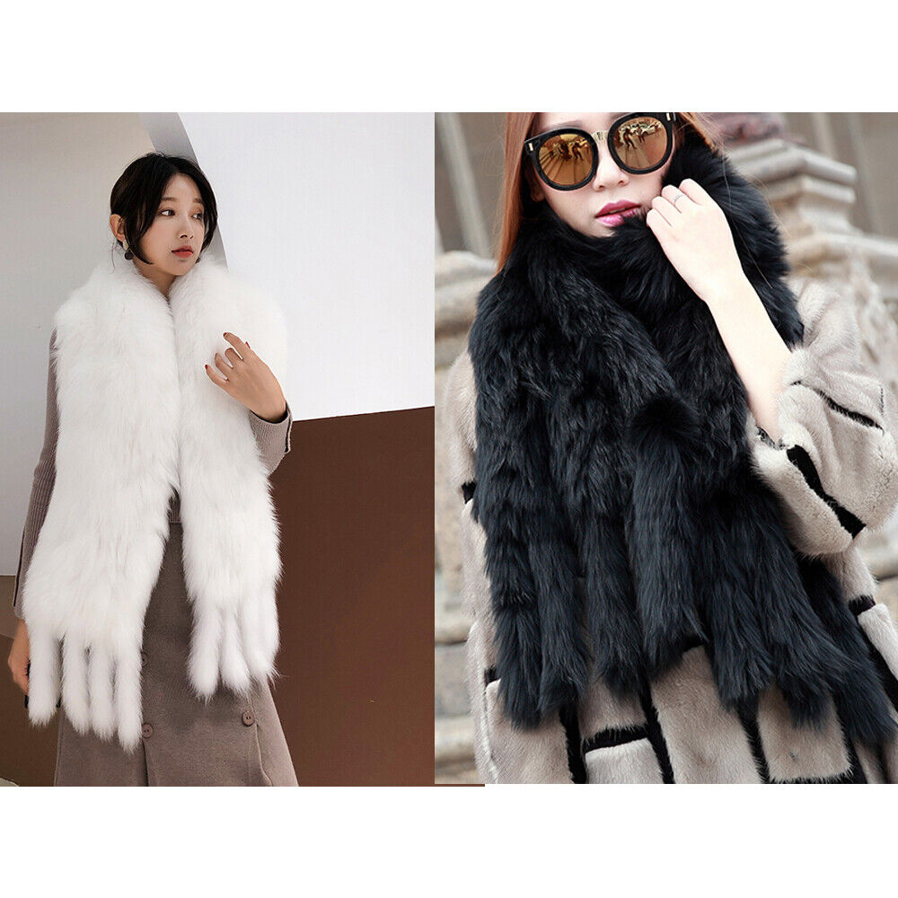 Women Real Fox Fur Scarf Cape Winter Warm Shawl Wraps Tassel Party White Black
Women Real Fox Fur Scarf Cape Winter Warm Shawl Wraps Tassel Party White Black