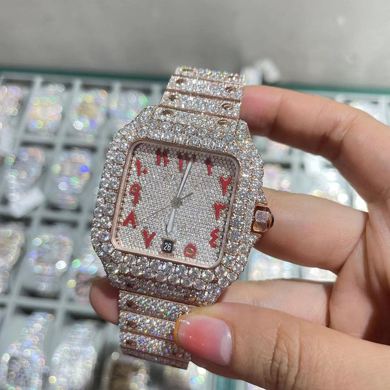 luxury mens watches 4130 movement watches for men 3255 montre de luxe iced watch Mosang stone moissanite diamond watchs wristwatch Mechanical automatic 904L M51, The screwdriver
luxury mens watches 4130 movement watches for men 3255 montre de luxe iced watch Mosang stone moissanite diamond watchs wristwatch Mechanical automatic 904L M51, The screwdriver
