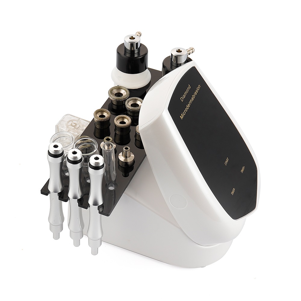Portable Hydra Crystal Microdermabrasion Machine for Professional Skin Peeling, Diamond Peeling Technology for Salon and Spa Use, Effective Skin Care