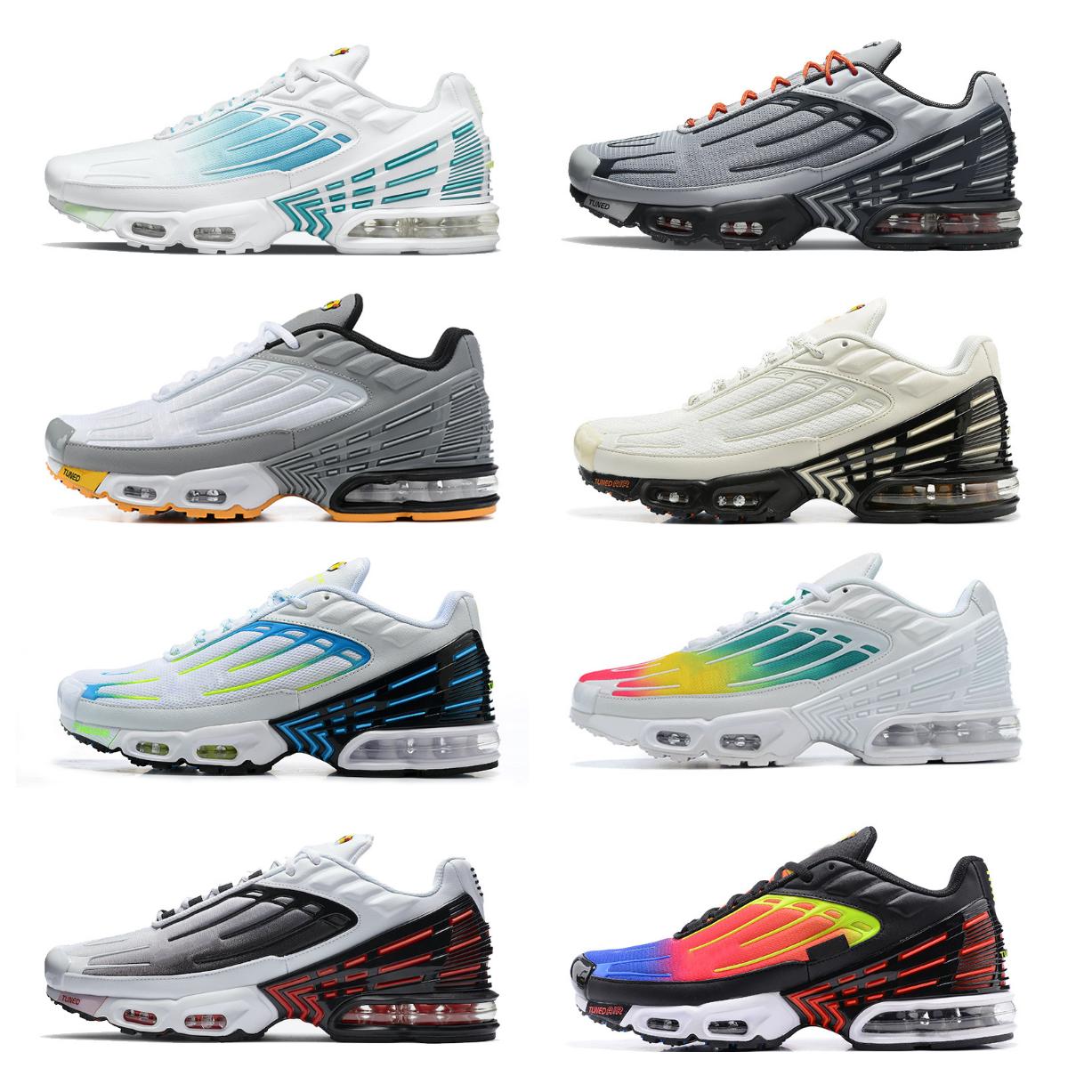 Mens Tn 3 Plus Tuned III Running Shoes TNs Vast Parachute Crater Deep Royal Trainers Noir Triple Black Wolf Grey White Aquamarine Blue Nebula Hyper Violet air Sneakers, Bubble package bag
Mens Tn 3 Plus Tuned III Running Shoes TNs Vast Parachute Crater Deep Royal Trainers Noir Triple Black Wolf Grey White Aquamarine Blue Nebula Hyper Violet air Sneakers, Bubble package bag