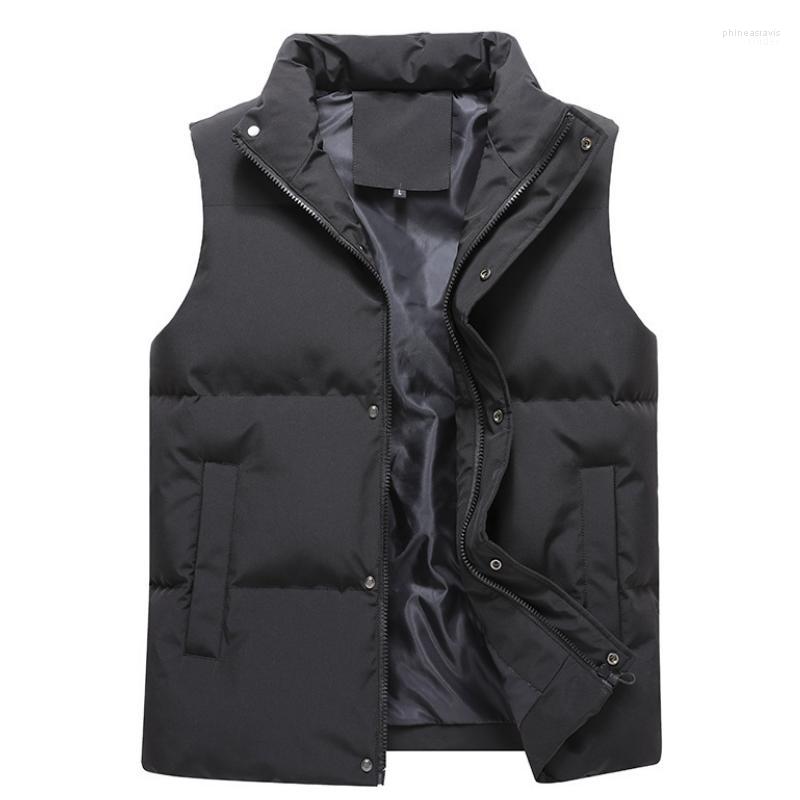 Men' Vests Autumn Winter Couples Vest Solid Color Sleeveless Casual Jacket Cotton Large Size 8XL Men Women Fashion Waistcoat MY503 Phin22, Black
Men' Vests Autumn Winter Couples Vest Solid Color Sleeveless Casual Jacket Cotton Large Size 8XL Men Women Fashion Waistcoat MY503 Phin22, Black