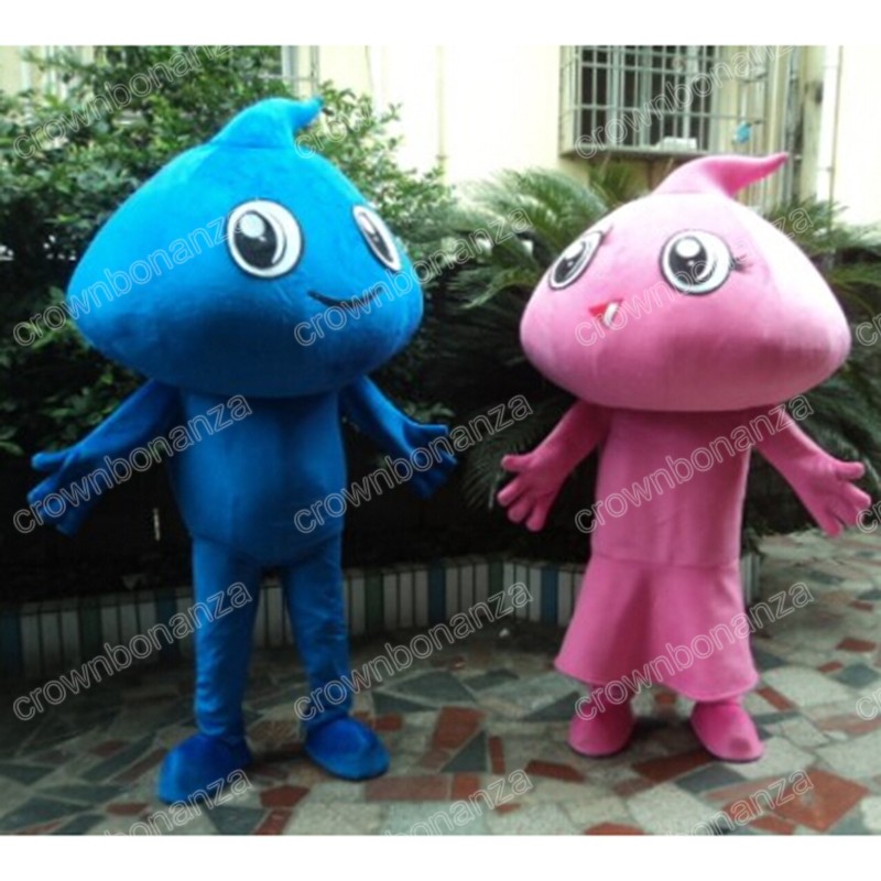 Halloween Blue Pink Water Drop Mascot Costume Cartoon Anime theme character Adults Size Christmas Carnival Birthday Party Outdoor Outfit
Halloween Blue Pink Water Drop Mascot Costume Cartoon Anime theme character Adults Size Christmas Carnival Birthday Party Outdoor Outfit