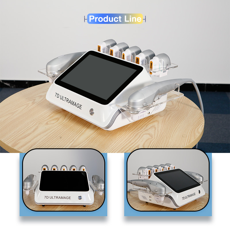 Upgraded 7D HIFU Face Lifting Machine SMAS Skin Tightening Wrinkle Removal Treatment Hifu Therapy Ultrasound Devices