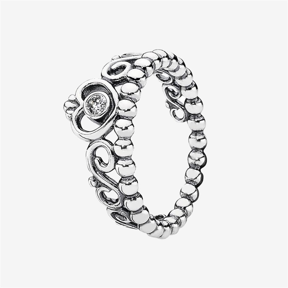 Cute Women's Princess Tiara Crown Ring 925 Sterling Silver Jewelry for Pandora CZ diamond Wedding Rings set with Original box281D
Cute Women's Princess Tiara Crown Ring 925 Sterling Silver Jewelry for Pandora CZ diamond Wedding Rings set with Original box281D