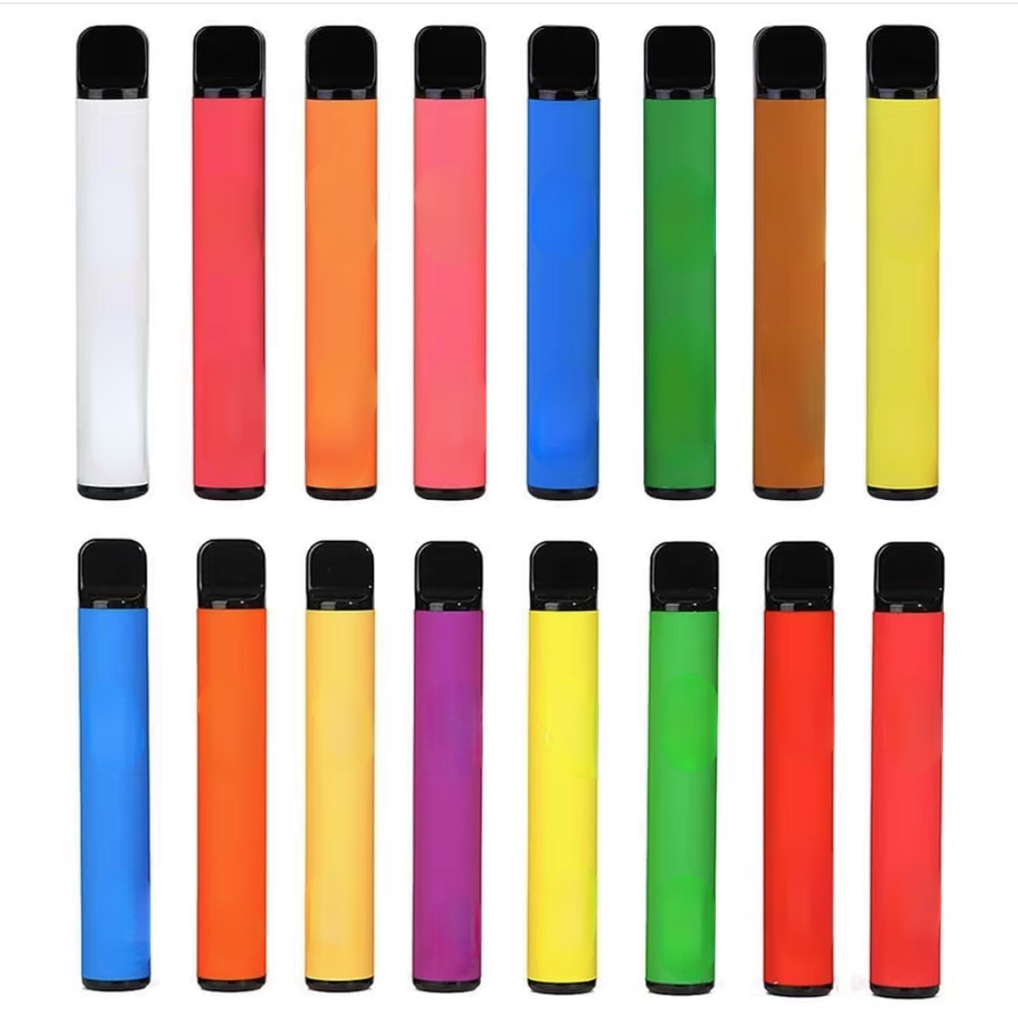 Portable Puffs Bar 800 electronic cigarettes Disposable vapes e-cigarettes 550mAh Battery 3.2ml Pre-Filled Vape Pen
Portable Puffs Bar 800 electronic cigarettes Disposable vapes e-cigarettes 550mAh Battery 3.2ml Pre-Filled Vape Pen