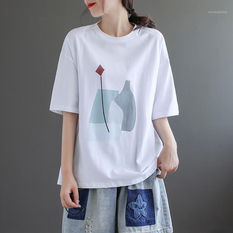 Women's T-Shirt Heydress Casual Plus Size Lady Korean Fashion Tops Women Summer Print T Shirs Vintage Short Sleeve Female Literary Loose Tee, Purple
Women's T-Shirt Heydress Casual Plus Size Lady Korean Fashion Tops Women Summer Print T Shirs Vintage Short Sleeve Female Literary Loose Tee, Purple