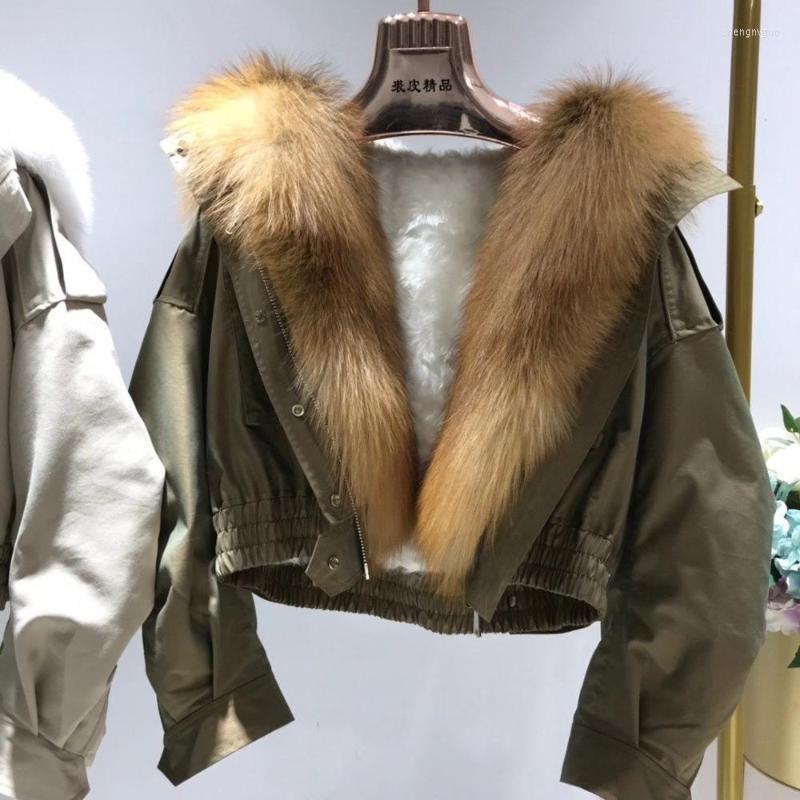 Women' Fur & Faux 2022 Winter Real Collar Parka With Plush Hood Thicker Coat Design Natural Ladies Outerwear, Golden fur
Women' Fur & Faux 2022 Winter Real Collar Parka With Plush Hood Thicker Coat Design Natural Ladies Outerwear, Golden fur