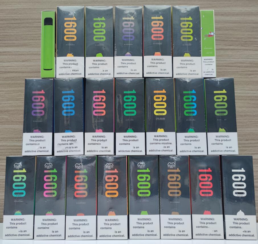 Puff XXL Disposable Vapes Electronic Cigarette 1600 Puffs Vape Device With Security Code 6.5ml Pod flex plus
Puff XXL Disposable Vapes Electronic Cigarette 1600 Puffs Vape Device With Security Code 6.5ml Pod flex plus