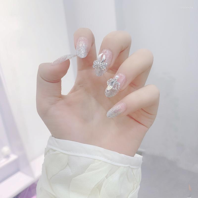 False Nails 24pcs White Diamond Fake Full Cover Glue DIY Manicure Nail Art Tools Prud22, Ld-jp730
False Nails 24pcs White Diamond Fake Full Cover Glue DIY Manicure Nail Art Tools Prud22, Ld-jp730