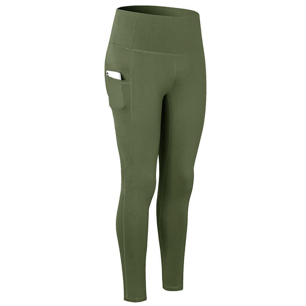 Women's Leggings Yoga Pants Camouflage Printing Skin Close Naked Feeling High Waist Hip Lifting Sports Fitness Tights Side Pocket Gym