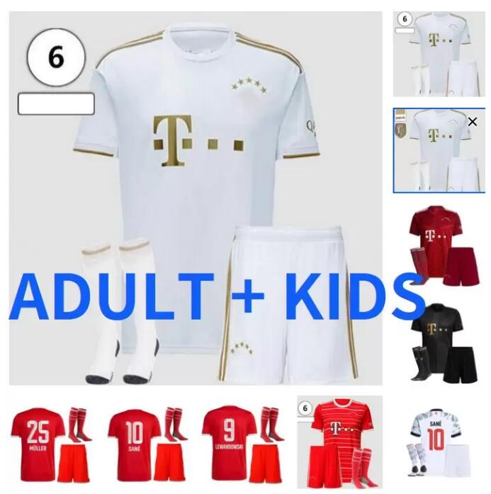 2022 2023 adult Men kids kit MANE Soccer jerseys 22 23 GRAVENBERCH Mazraoui RIBERY MANE HUMMELS LEWANDOWSKI MUNICH BAYERN MULLER SANE child Football shirt uniform, 21/22
2022 2023 adult Men kids kit MANE Soccer jerseys 22 23 GRAVENBERCH Mazraoui RIBERY MANE HUMMELS LEWANDOWSKI MUNICH BAYERN MULLER SANE child Football shirt uniform, 21/22