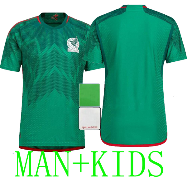 2022 2023 Mexico soccer jerseys Camisetas 22 23 Fans Player CHICHARITO LOZANO Tecatito E alvarez A.Vega RAUL National team football shirt men kit Kids version wse, Home player version 2
2022 2023 Mexico soccer jerseys Camisetas 22 23 Fans Player CHICHARITO LOZANO Tecatito E alvarez A.Vega RAUL National team football shirt men kit Kids version wse, Home player version 2