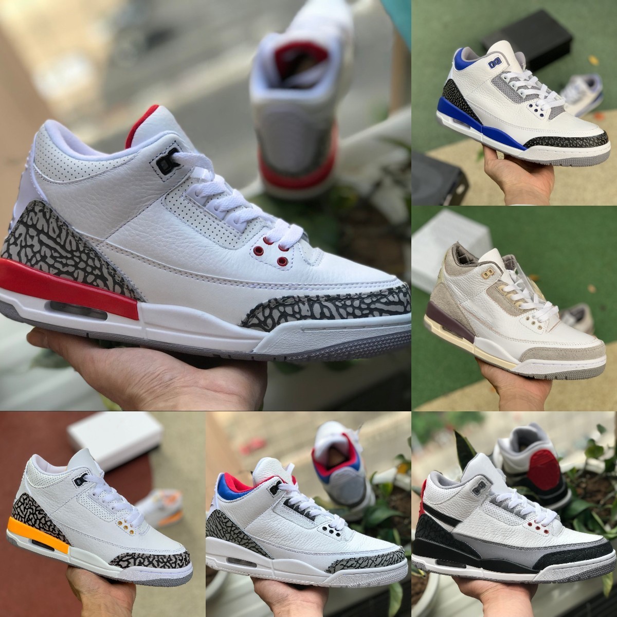 Jumpman Racer Blue 3 3S Basketball Shoes Mens Cool Grey A Ma Maniere UNC Fragment Knicks FREE THROW LINE Denim Red Black Cement Pure White Trainer Sneakers R88, Please contact us
Jumpman Racer Blue 3 3S Basketball Shoes Mens Cool Grey A Ma Maniere UNC Fragment Knicks FREE THROW LINE Denim Red Black Cement Pure White Trainer Sneakers R88, Please contact us