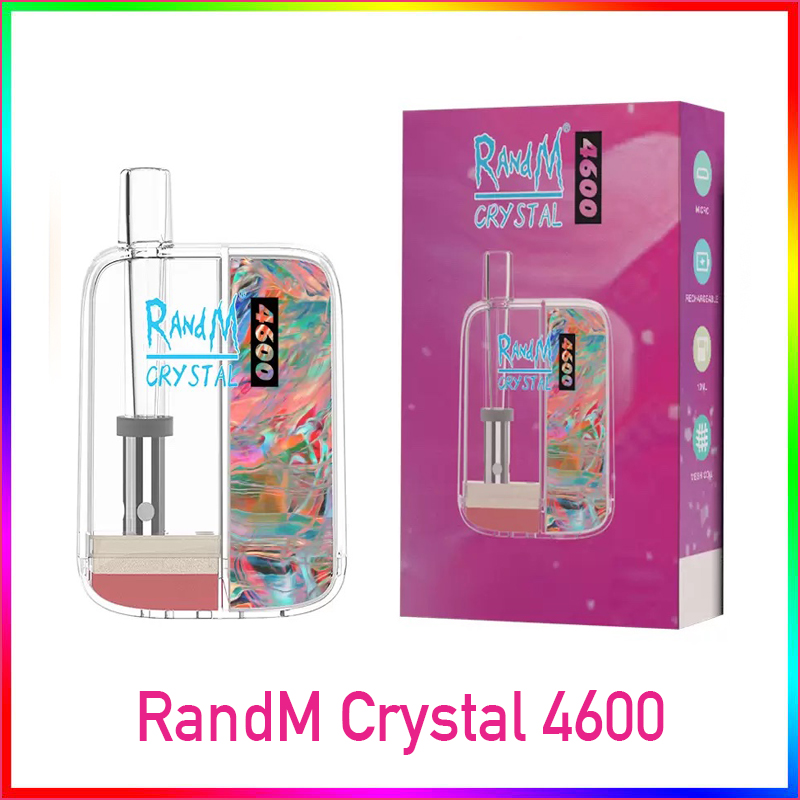 Original RandM crystal 4600 puffs disposable e cigarettes 12flavor avaialble manufacturer direct offer Cigvapes
Original RandM crystal 4600 puffs disposable e cigarettes 12flavor avaialble manufacturer direct offer Cigvapes