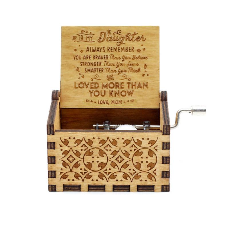 Decorative Objects & Figurines Antique Wood Carving Music Box, You Are My Sunshine, Love Father, Christmas Gift For Mother, Party Decoration
Decorative Objects & Figurines Antique Wood Carving Music Box, You Are My Sunshine, Love Father, Christmas Gift For Mother, Party Decoration