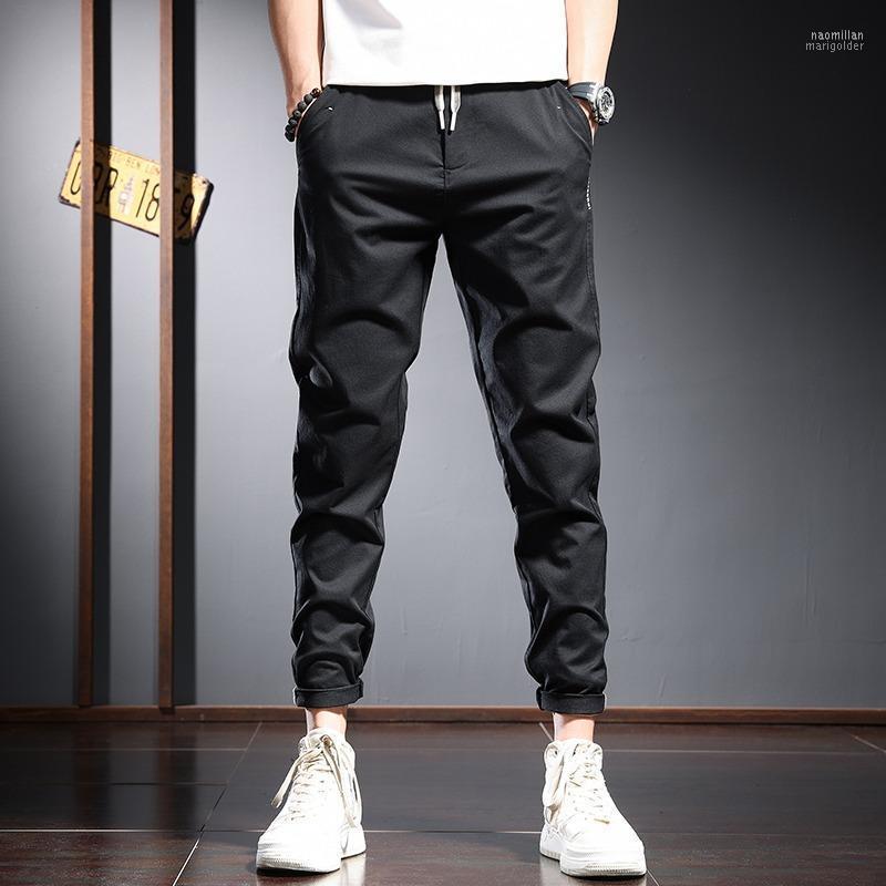 Men's Pants Men 2022 Summer Korean Style Casual Drawstring Black Slim Fit TrousersMen's Naom22
Men's Pants Men 2022 Summer Korean Style Casual Drawstring Black Slim Fit TrousersMen's Naom22
