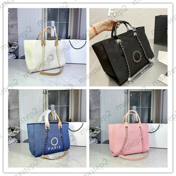 Classic Deauville Denim Bags Chain Tote Sandbeach Wool Felt Designer Canvas Shopping Bag Leather Chains Handbag Brand Luxurys Womens Oversize Pearl Shoulder Bags, Customize
Classic Deauville Denim Bags Chain Tote Sandbeach Wool Felt Designer Canvas Shopping Bag Leather Chains Handbag Brand Luxurys Womens Oversize Pearl Shoulder Bags, Customize