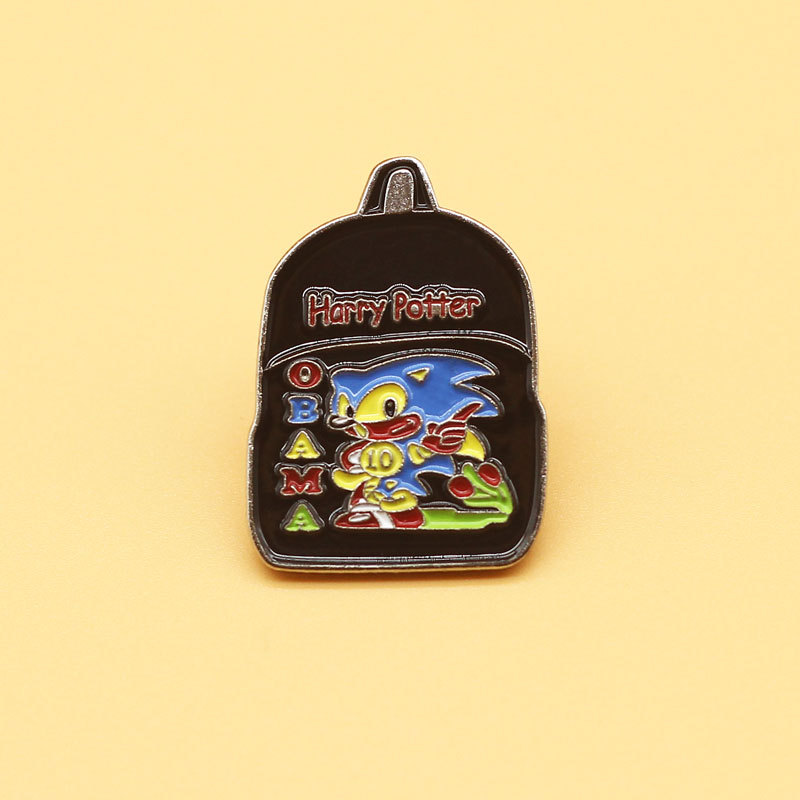 Cartoon Bag Metal Brooch Creativity Anime Enamel Pins Decorate Badges Send Friend Fans Boutique Medal Gift, As picture
Cartoon Bag Metal Brooch Creativity Anime Enamel Pins Decorate Badges Send Friend Fans Boutique Medal Gift, As picture