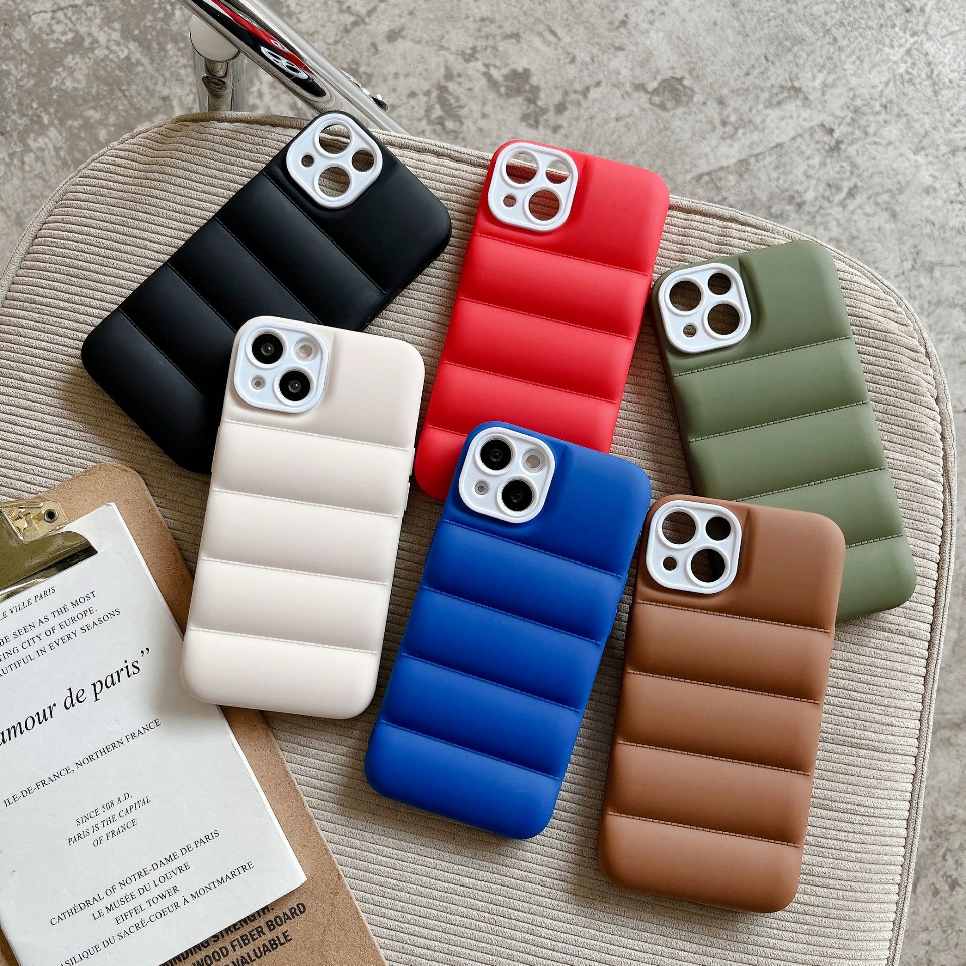 Telecommunications Solid Color Down Jacket Phone Case for IPhone 13 12 11 Pro Max X XS XR 7 8 Plus SE 2020 The Puffer Case Soft Silicone Cov
Telecommunications Solid Color Down Jacket Phone Case for IPhone 13 12 11 Pro Max X XS XR 7 8 Plus SE 2020 The Puffer Case Soft Silicone Cov