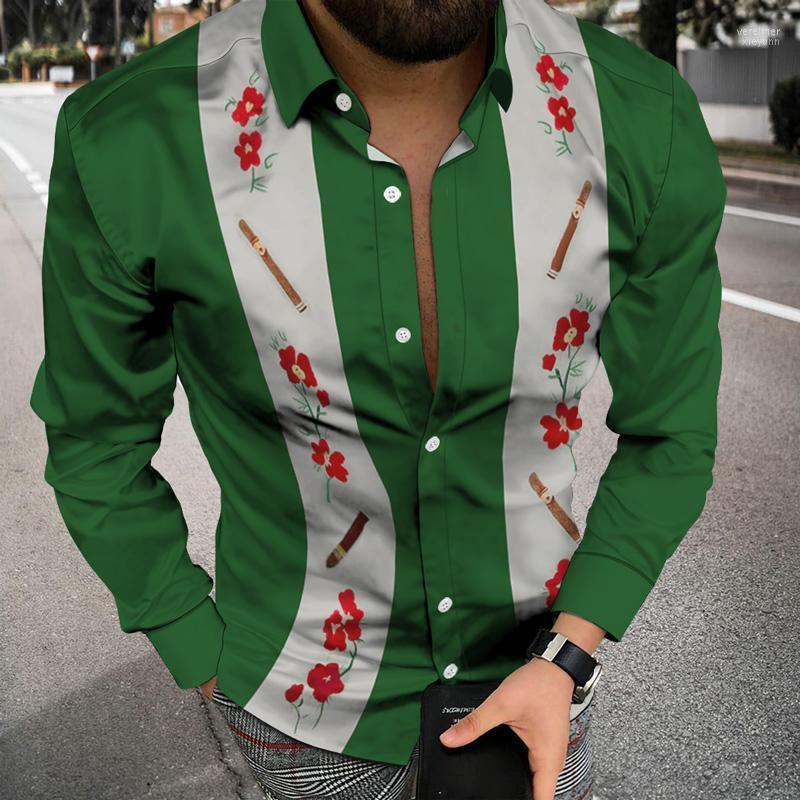 Men's Dress Shirts 2022 Casual Simple Long-Sleeved Shirt Fashion Lapel Button Cardigan Autumn Patchwork Stripe Printed Vere22, 04
Men's Dress Shirts 2022 Casual Simple Long-Sleeved Shirt Fashion Lapel Button Cardigan Autumn Patchwork Stripe Printed Vere22, 04