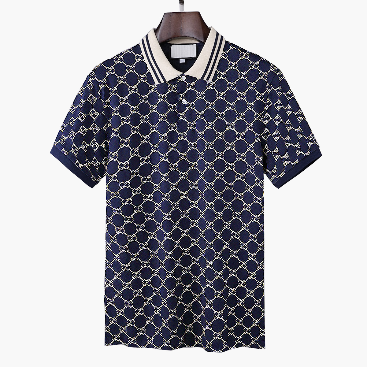Men's wear designer POLO shirt high quality black and white stripe stand collar pullover cotton embroidery breathable clothing M-3XL
Men's wear designer POLO shirt high quality black and white stripe stand collar pullover cotton embroidery breathable clothing M-3XL