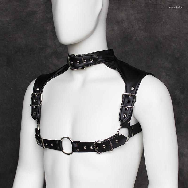 Belts Leather Body Chest Harness Straps Metal Eyelets Double Shoulders Men Adjustable Goth Punk Rock Choker Shoulder BeltsBelts Enek22, Black
Belts Leather Body Chest Harness Straps Metal Eyelets Double Shoulders Men Adjustable Goth Punk Rock Choker Shoulder BeltsBelts Enek22, Black
