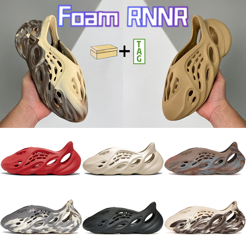 With Box Top Sandals Foam Runner Beach Slippers Men Women Shoes Ararat Sand Ochre MX Cream Clay Triple Black Mineral Blue Summer Outdoor Slides Slippers, Double shoe box
With Box Top Sandals Foam Runner Beach Slippers Men Women Shoes Ararat Sand Ochre MX Cream Clay Triple Black Mineral Blue Summer Outdoor Slides Slippers, Double shoe box