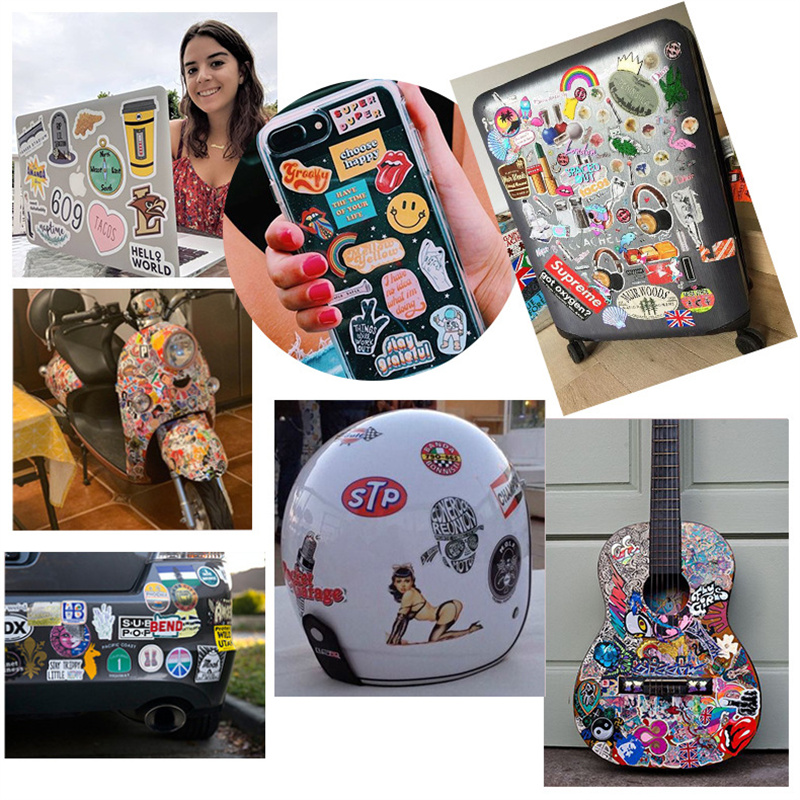 50PCS Cute Cartoon Pearl Milk Tea Stickers Pack For Girl Boba Bubble Teas Decal Sticker To DIY Stationery Luggage Suitcase Laptop Guitar PC Water Bott