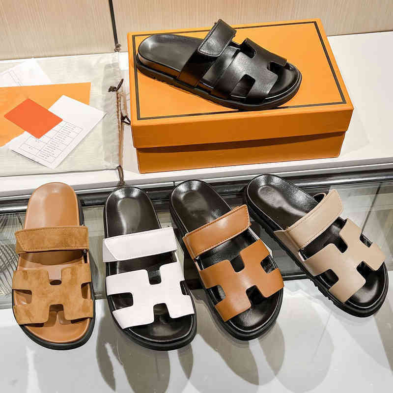 Designer Slipper Slides Herme Chypre Second Uncle Male and Female Lovers Sandals Leather Flat Bottomed Casual Wear Versatile Sexy H-shaped Shoes, Brown high leather outsole
Designer Slipper Slides Herme Chypre Second Uncle Male and Female Lovers Sandals Leather Flat Bottomed Casual Wear Versatile Sexy H-shaped Shoes, Brown high leather outsole
