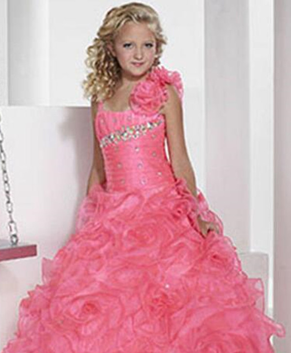Wholesale Crew Chiffon Neck Girls Pageant Dresses Hand Made Flowers Princess Crystal Beads Kids Flower Girls Dress Birthday Party Gowns, Pink
Wholesale Crew Chiffon Neck Girls Pageant Dresses Hand Made Flowers Princess Crystal Beads Kids Flower Girls Dress Birthday Party Gowns, Pink
