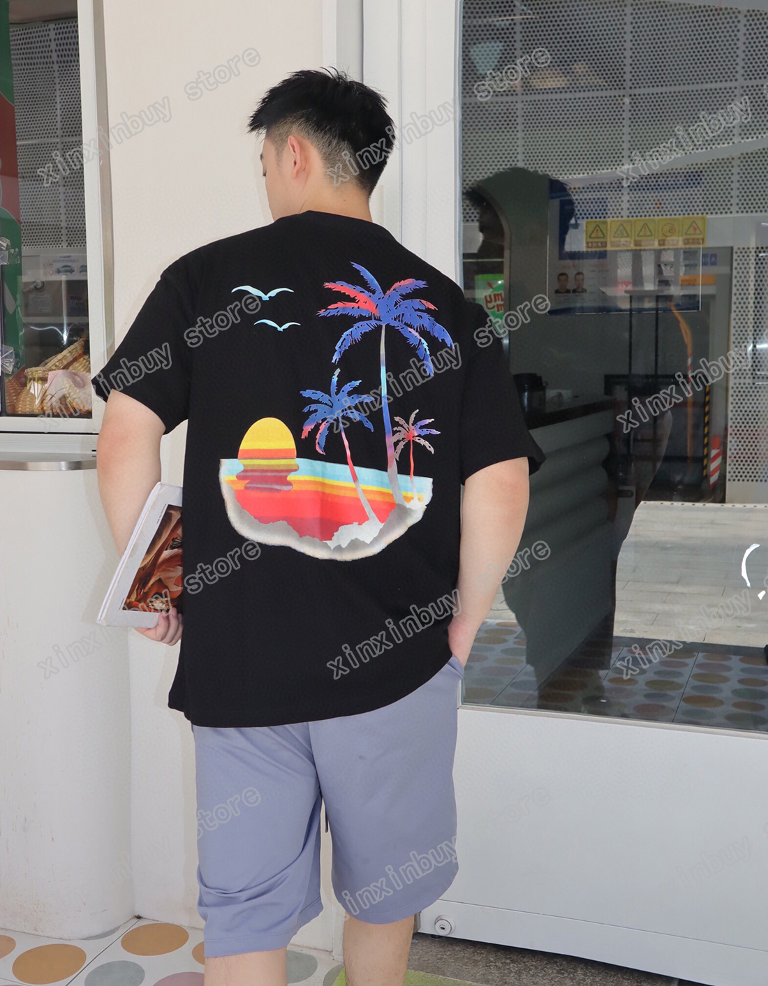 22ss Men Women Designers t shirts tee Hawaii California beach sun short sleeve Crew Neck Streetwear xinxinbuy black XS-L
22ss Men Women Designers t shirts tee Hawaii California beach sun short sleeve Crew Neck Streetwear xinxinbuy black XS-L