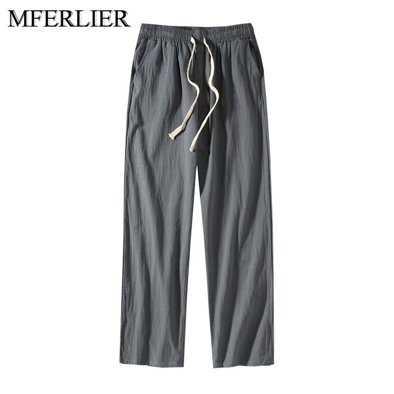 Men's Pants Large Size Autumn Summer 11XL Waist 170cm Loose Men 6XL 7XL 8XL 9XL 10XL Cotton Trousers 220826, Black
Men's Pants Large Size Autumn Summer 11XL Waist 170cm Loose Men 6XL 7XL 8XL 9XL 10XL Cotton Trousers 220826, Black