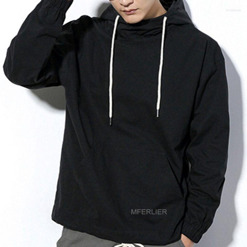 Men's Trench Coats Spring Autumn Men Hoodies Bust 145cm Loose Plus Size Long Sleeve Hoodie 2 Colors Viol22, Black
Men's Trench Coats Spring Autumn Men Hoodies Bust 145cm Loose Plus Size Long Sleeve Hoodie 2 Colors Viol22, Black