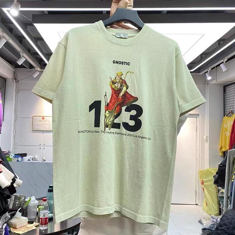 Men's T-Shirts Digital Character Print Heavy Weight Wash Loose Round-necked Short-sleeved T-shirt ManMen's, Apricot
Men's T-Shirts Digital Character Print Heavy Weight Wash Loose Round-necked Short-sleeved T-shirt ManMen's, Apricot