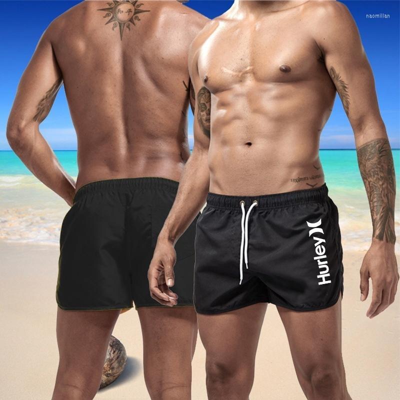 Men' Shorts Summer Men' Beach Hurley Letter Printed Fitness Sports Casual Elastic Waist Drawstring Swim Trunk Male Board Short PantsMe, Black
Men' Shorts Summer Men' Beach Hurley Letter Printed Fitness Sports Casual Elastic Waist Drawstring Swim Trunk Male Board Short PantsMe, Black