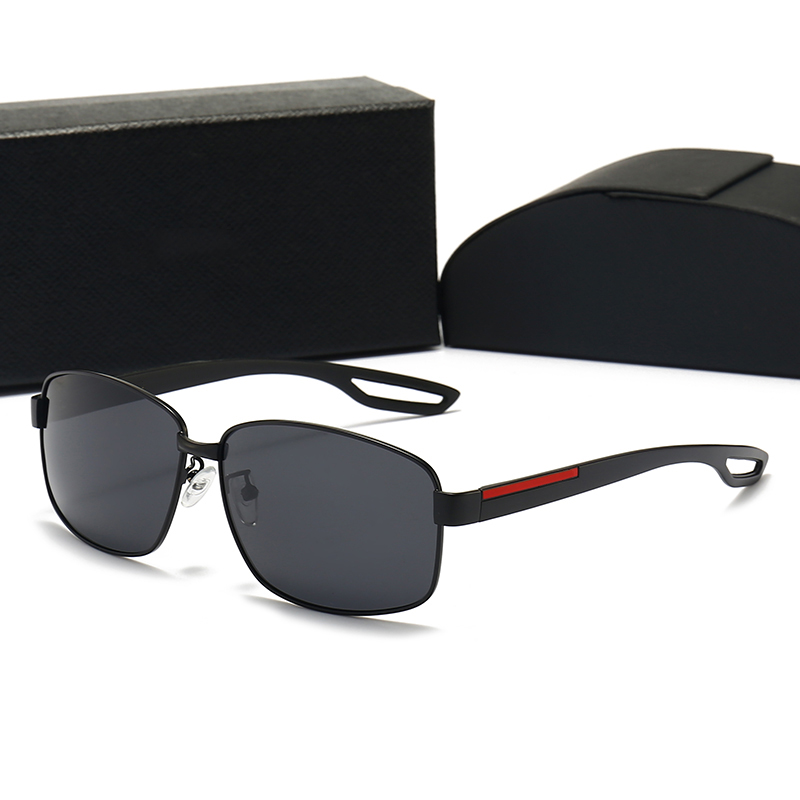 Top Luxury Sunglasses Brand Design High Quality Polarizing Driving Glasses Fashion Classic Rectangle Frame 5 Colors Letters on Legs With Box Set
Top Luxury Sunglasses Brand Design High Quality Polarizing Driving Glasses Fashion Classic Rectangle Frame 5 Colors Letters on Legs With Box Set
