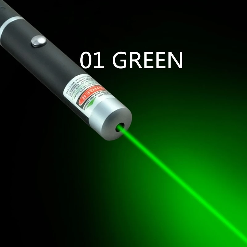 High-quality Laser Pointer Red Green Purple Three-color Laser Pointers Projection Teaching Demonstration Pen Night Children Toys