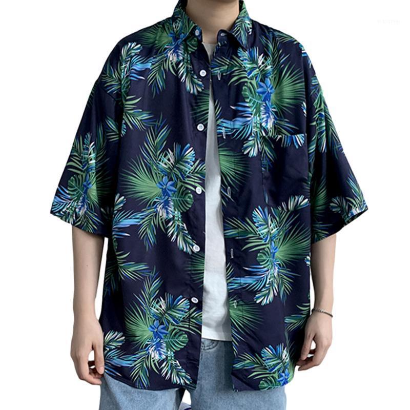 Men Women Shirt Retro Short-sleeves Floral Printing Hawaii Loose Beach Couple Short-sleeved Fashion Casual Shirts Men's, Black
Men Women Shirt Retro Short-sleeves Floral Printing Hawaii Loose Beach Couple Short-sleeved Fashion Casual Shirts Men's, Black