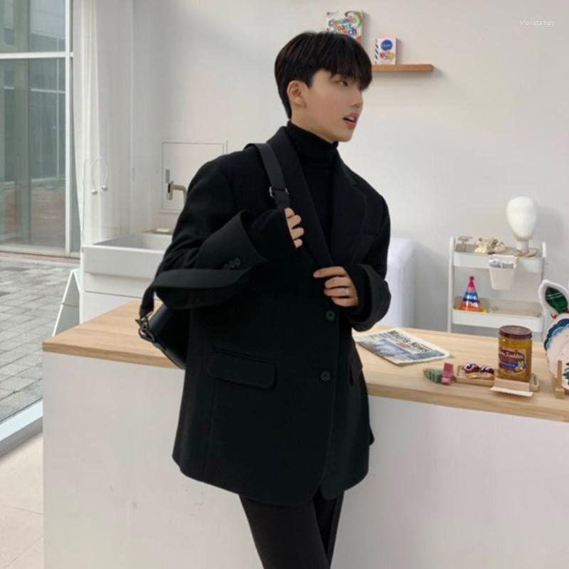 Men's Wool & Blends 2022ins Woolen Suit Male British Style Korean Trend Autumn And Winter Loose All-match Jacket Viol22, Black
Men's Wool & Blends 2022ins Woolen Suit Male British Style Korean Trend Autumn And Winter Loose All-match Jacket Viol22, Black