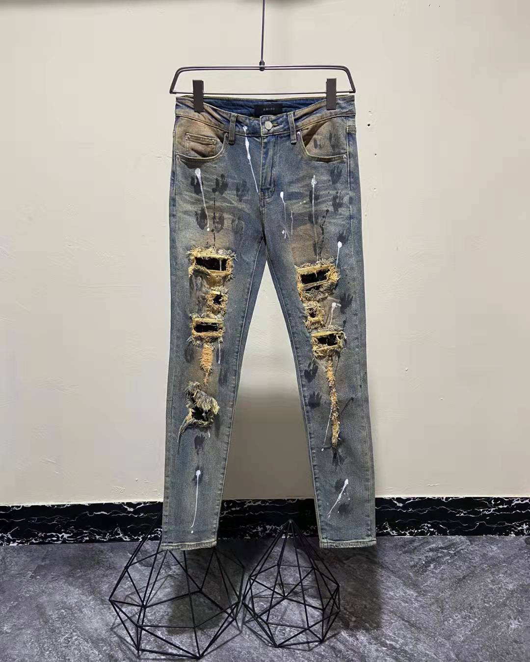 2022 Mens Jeans Des… - image