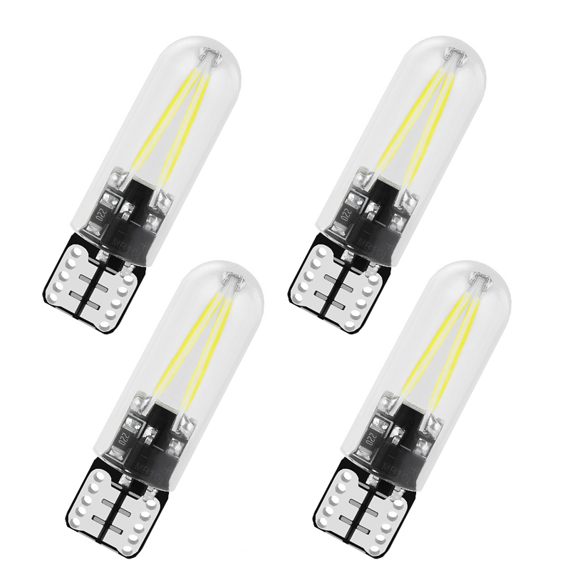 New 4pcs Newest W5W led T10 cob glass car light Led filament auto automobiles reading dome bulb lamp DRL car styling 12v
New 4pcs Newest W5W led T10 cob glass car light Led filament auto automobiles reading dome bulb lamp DRL car styling 12v