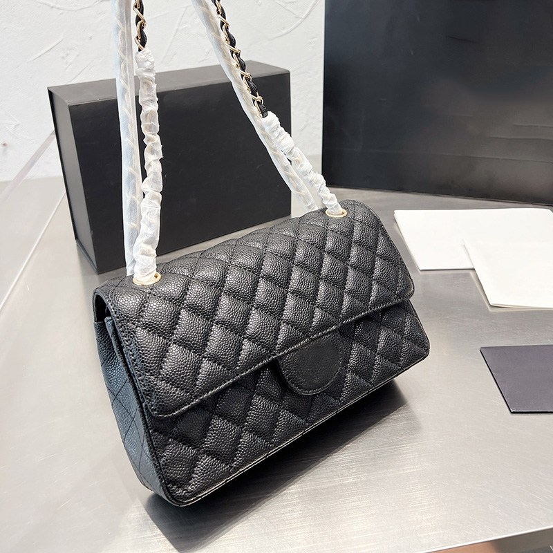 2022Ssw France Womens Classic Double Flap Caviar Leather Bags Calfskin Gold/Silver Metal Hardware Top Quality Real Leather Multi Pochette Sa, Box
2022Ssw France Womens Classic Double Flap Caviar Leather Bags Calfskin Gold/Silver Metal Hardware Top Quality Real Leather Multi Pochette Sa, Box